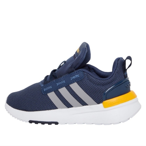 adidas Other - Adidas Toddler Kids' Racer TR21 Navy Grey Running Shoes Sneakers, Sz 7.5K